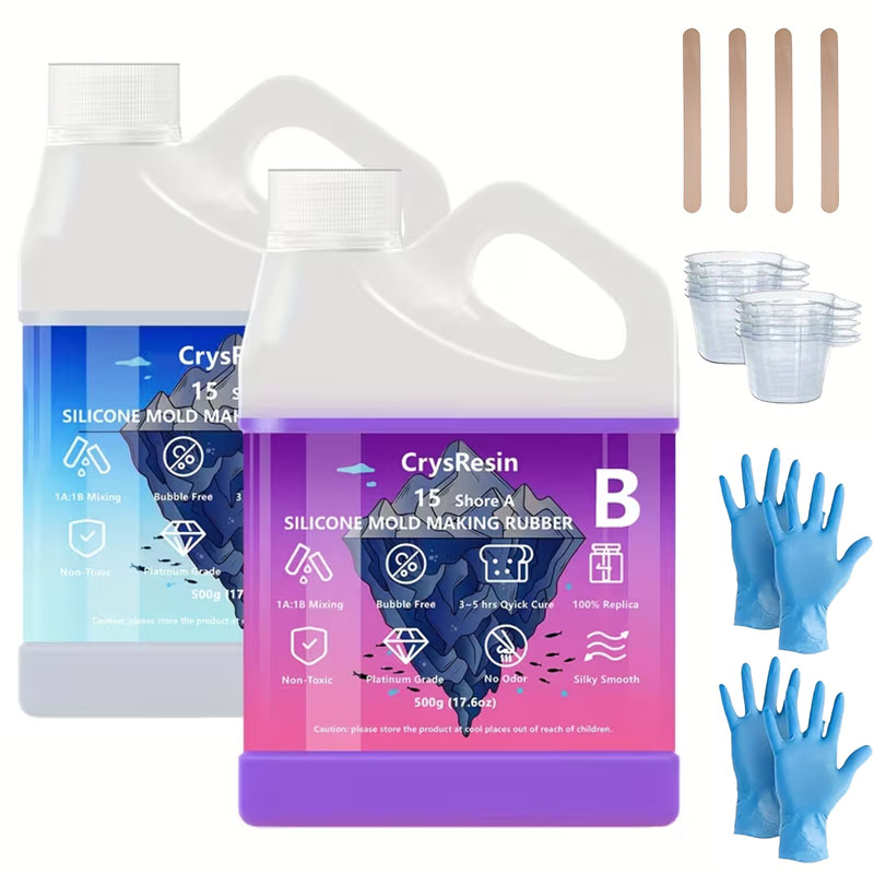 500ml 2 Bottles Liquid Silicon - Candle Making Kits recension och pris