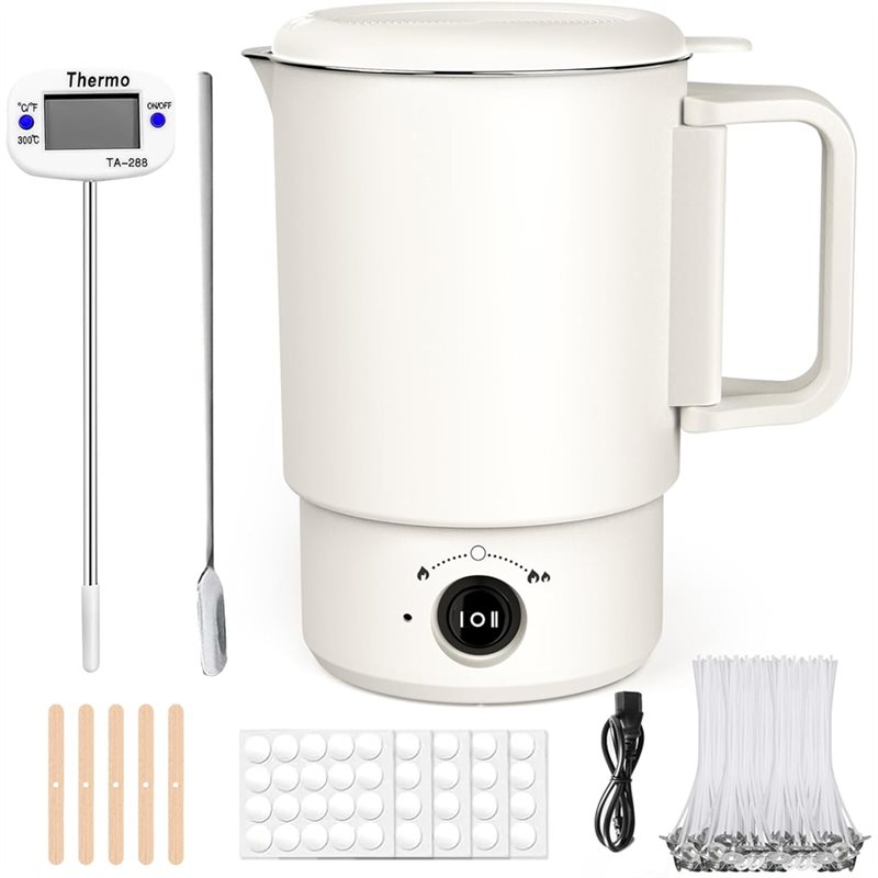 A47U Electric Wax Melting Pot  - Candle Making Jug recension och pris