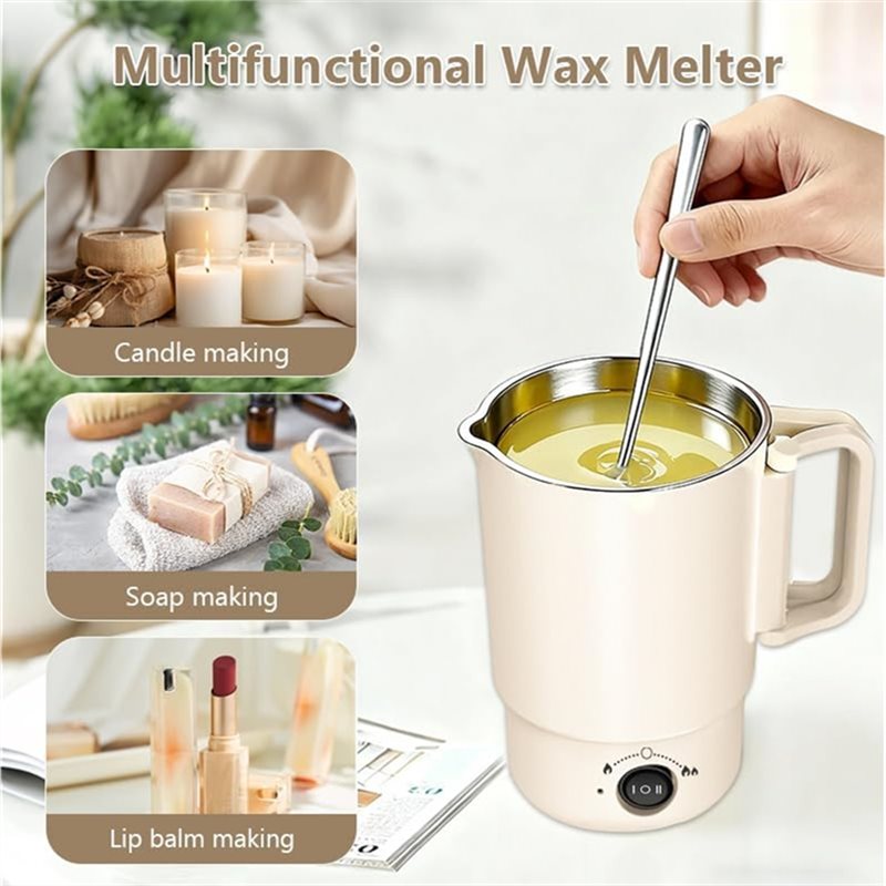 A47U Electric Wax Melting Pot  - Candle Making Jug recension och pris