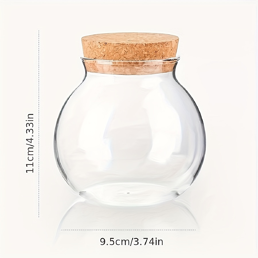 500ML Clear Glass Storage Cani - Candle Making Jars With Lids recension och pris