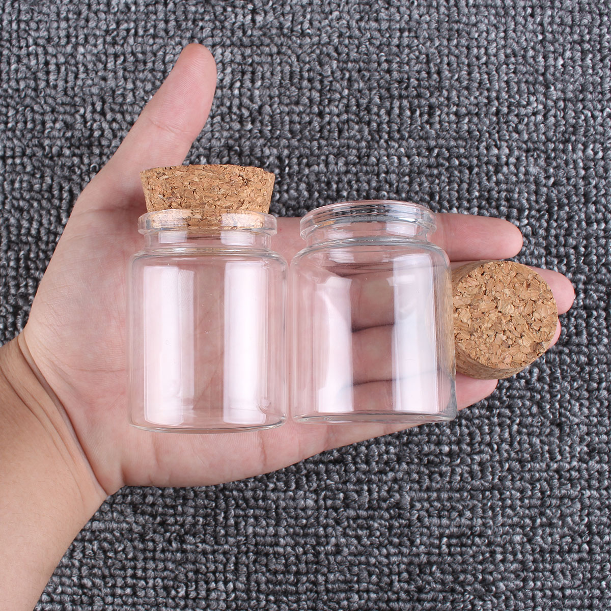 2pcs/lot 50ml 60ml 80ml 100ml  - Candle Making Jars With Lids recension och pris