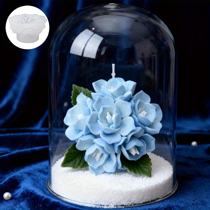 1 Hydrangea Candle Silicone Mo - Candle Making Tutorial recension och pris