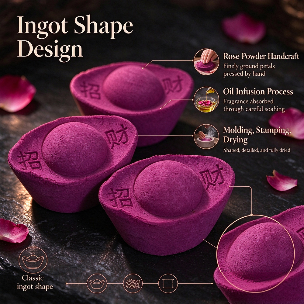 Rose-Flavored Large Gold Ingot - Candle Making Jug recension och pris