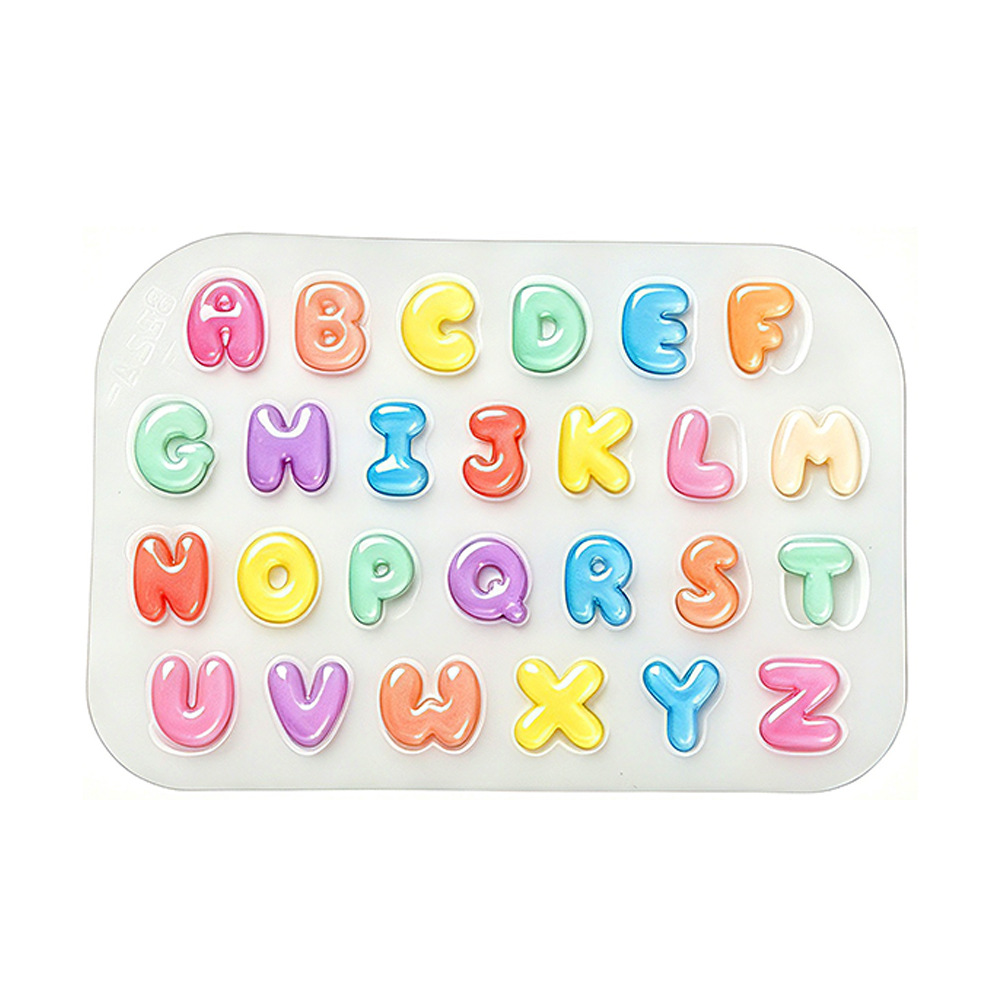 2Pcs Mini Letter Silicone Mold - Candle Making Kits recension och pris