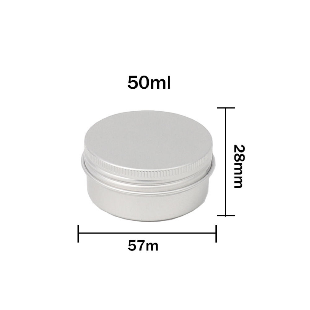 Compact Aluminum Container Rou - Tin Container Lid recension och pris