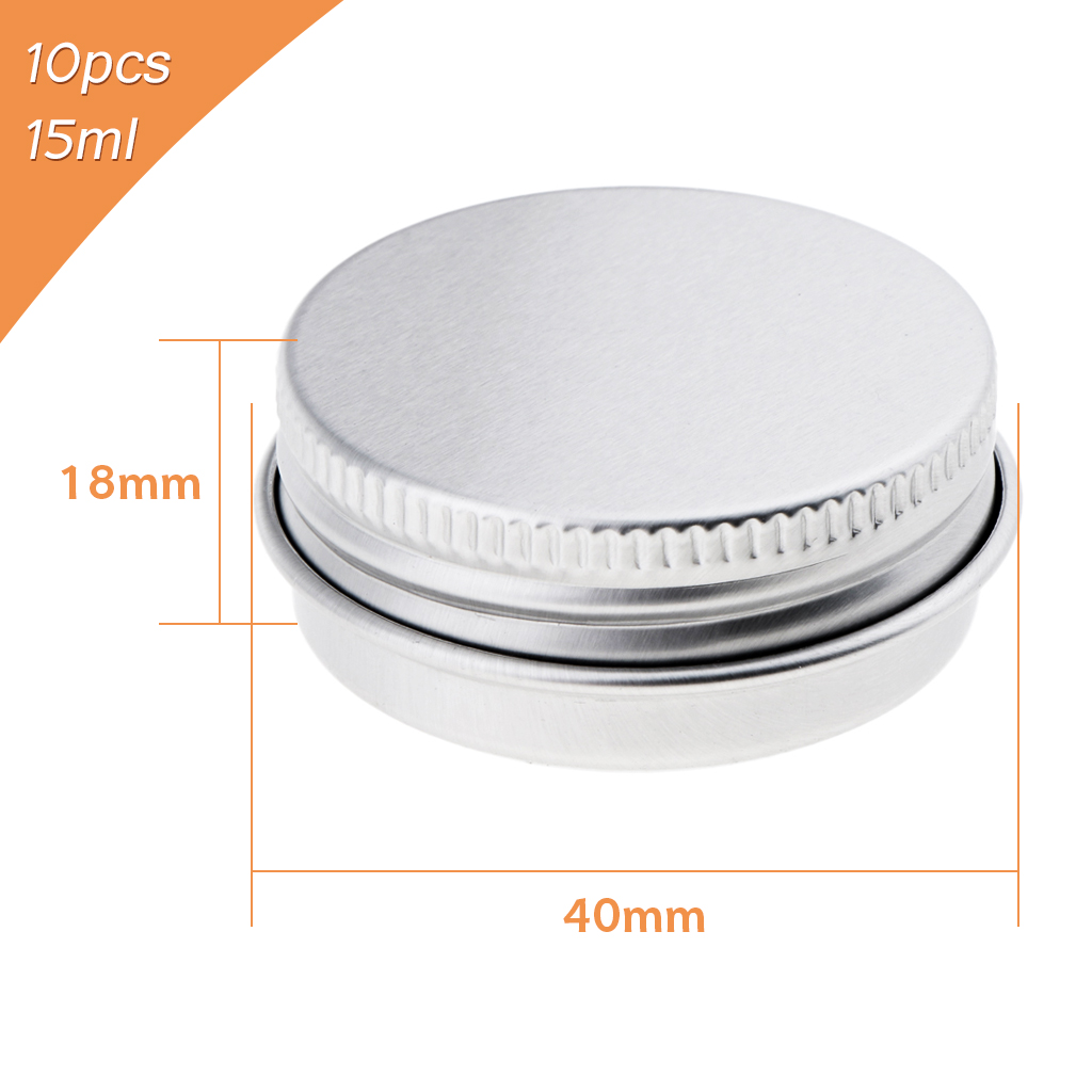Cosmetic Container with Lid 15 - Tin Container Lid recension och pris