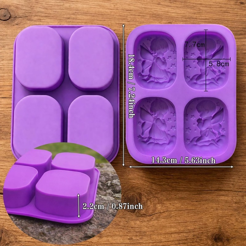 Angel Silicone Mold For Soap M - Candle Making Tutorial recension och pris