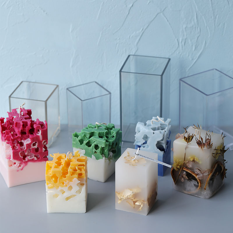 3D Square Rectangle Column Can - Candle Making Kits recension och pris